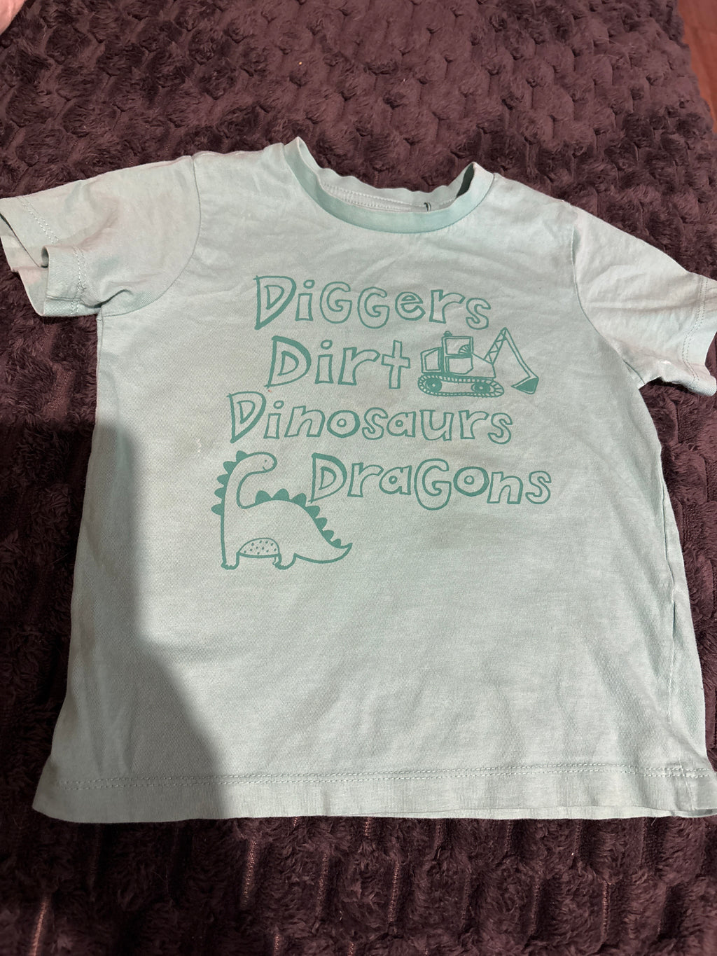 KD boys light green tshirt. Size 3
