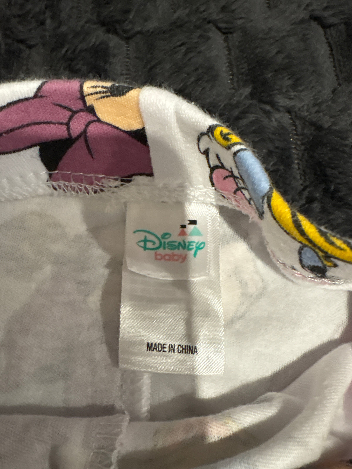 Minnie Mouse pants with attached feet  Size 0000