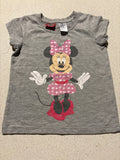 Minnie Mouse short sleeve tee. Size 3