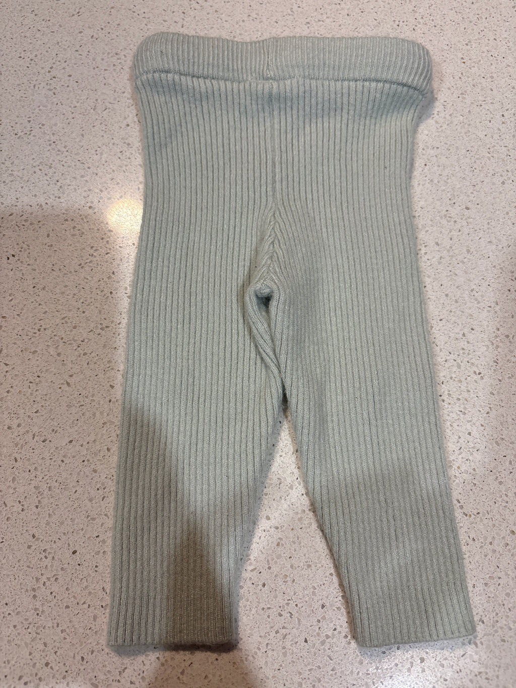 Berry Berry knitted green leggings size 000