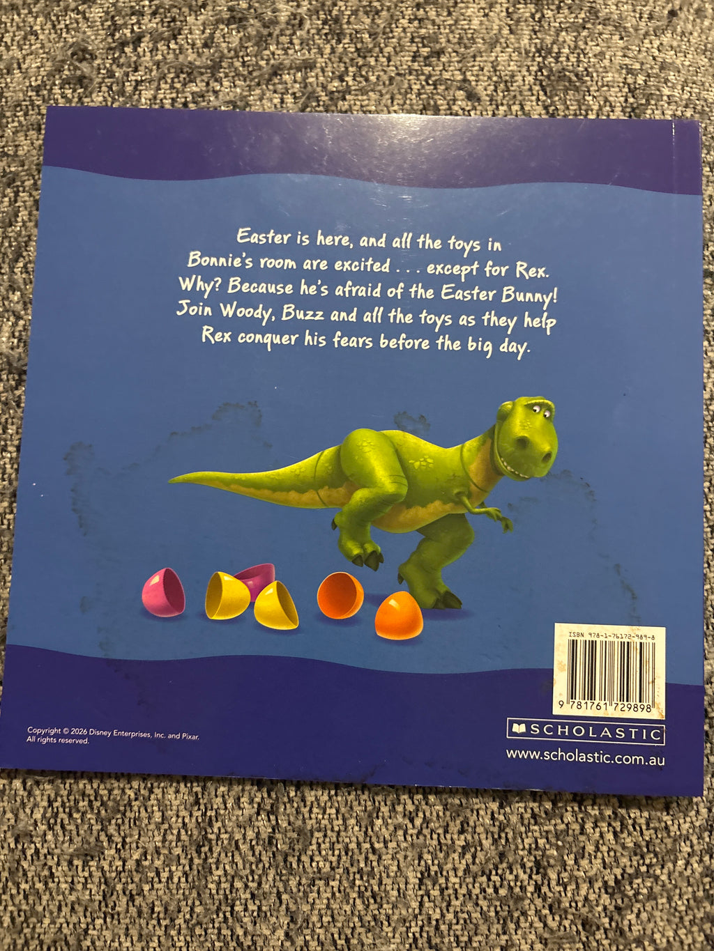Toy Story - Who’s Afraid Of The Easter Bunny. Soft cover book