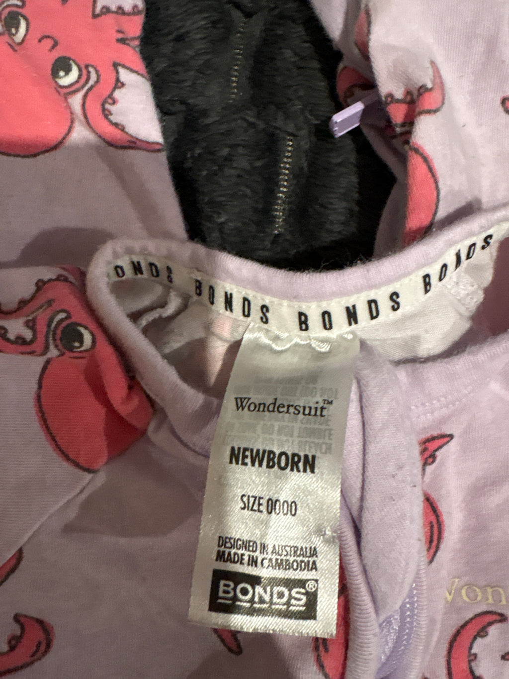 Bonds Octopus Wondersuit. Size 0000