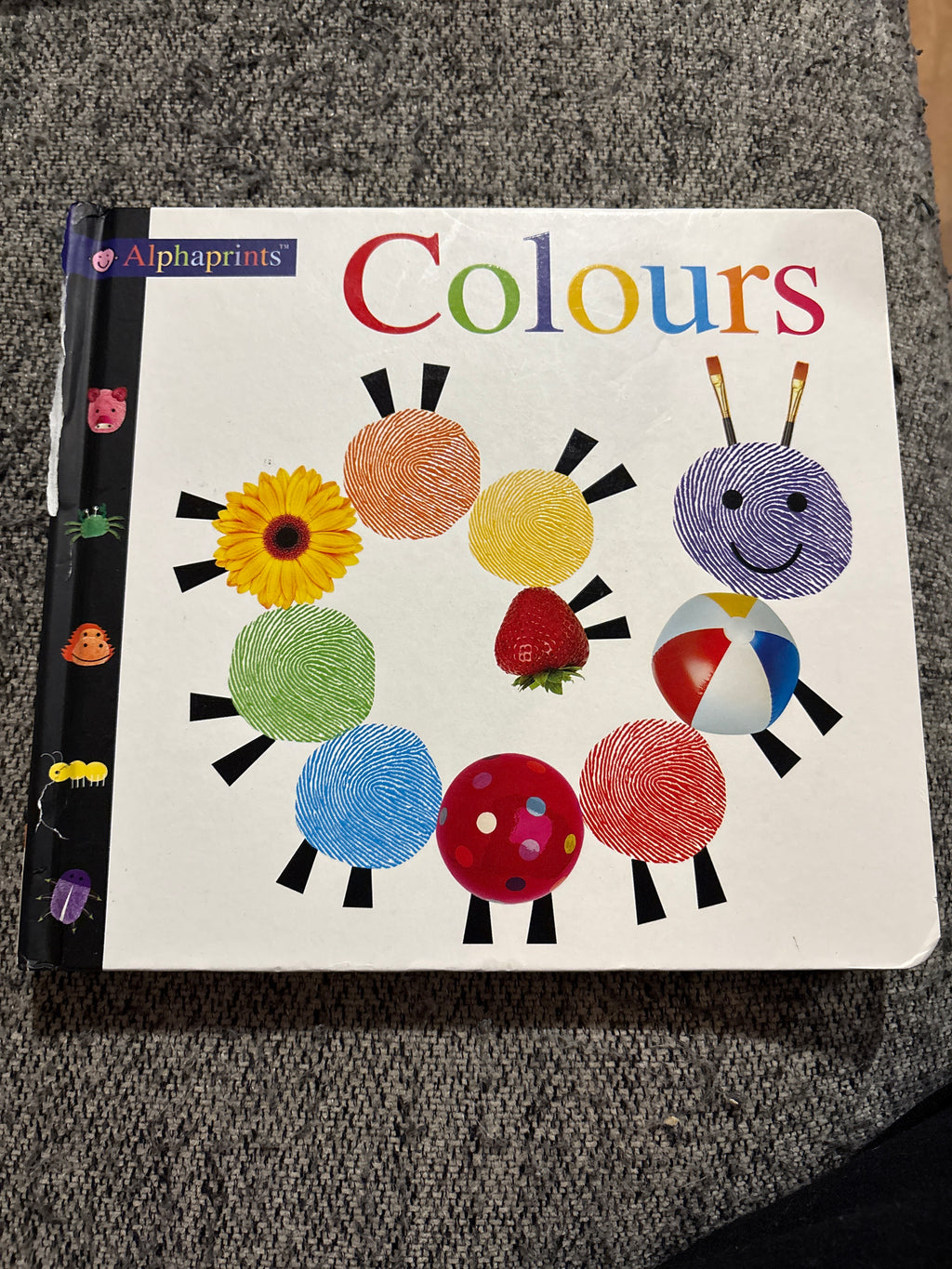 Colours hard cover board book