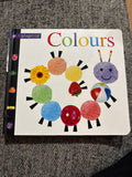 Colours hard cover board book