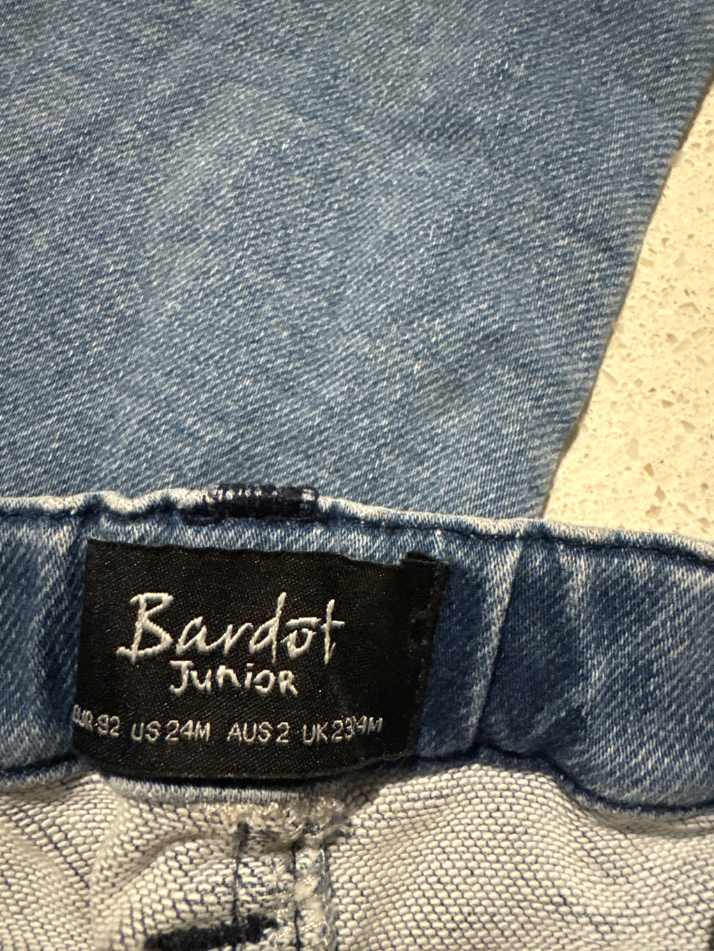 Bardot Junior girls jeans. Size 2
