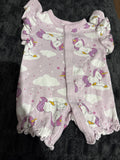 Baby Berry magical unicorn summer bodysuit. Size 0000