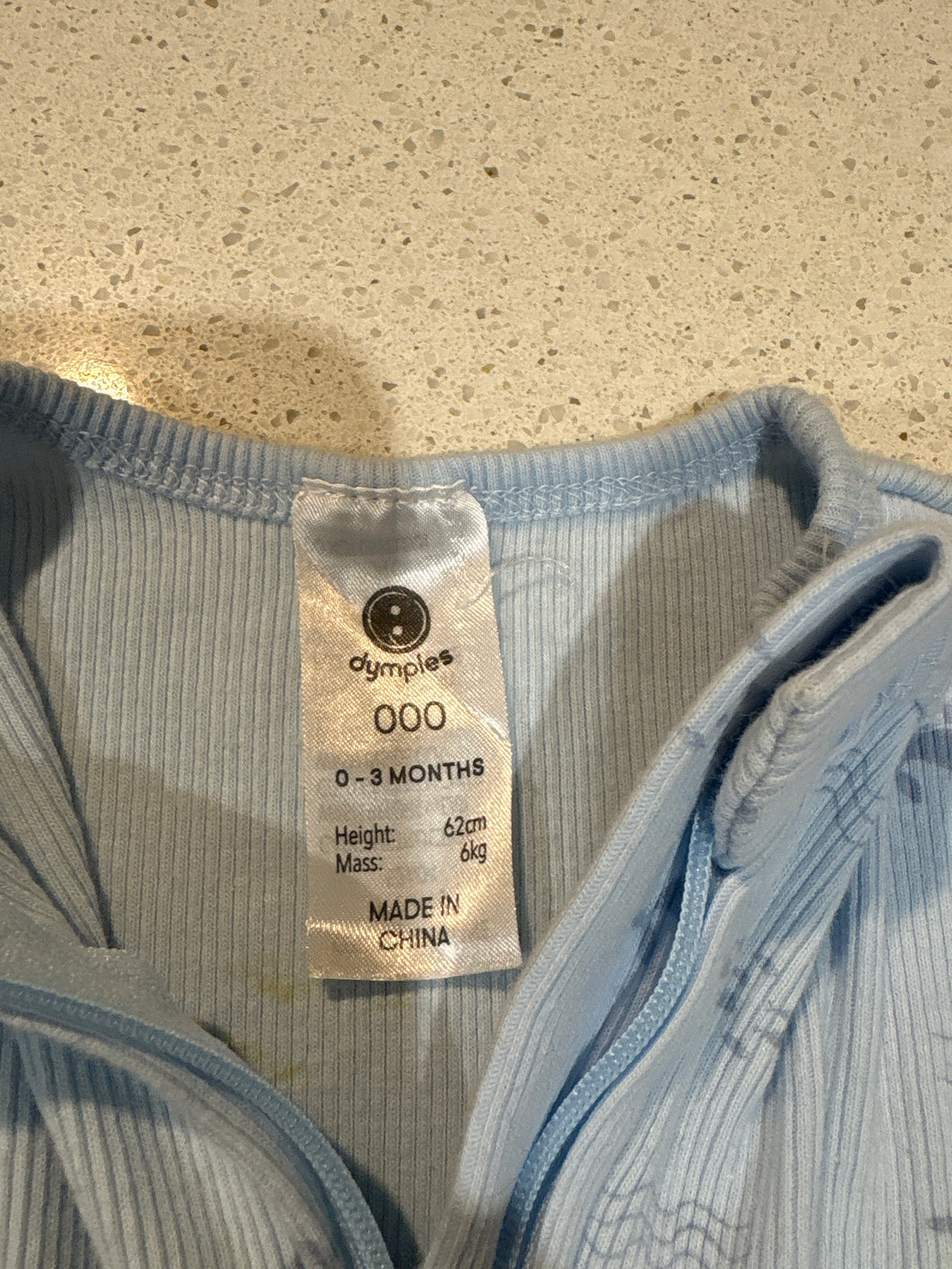 4 size 000 coveralls including Bonds, Anko & Dymples