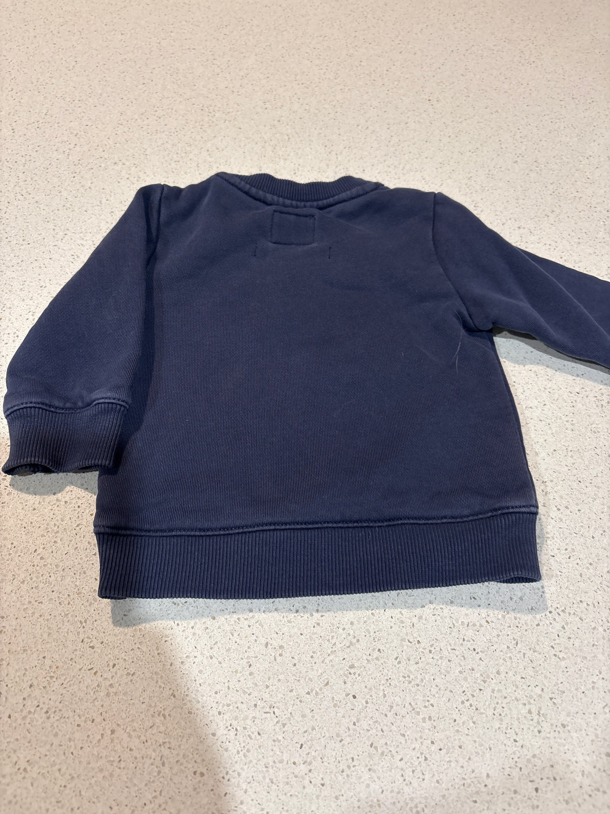 Country Road worn look sweater. Size 0-3 months