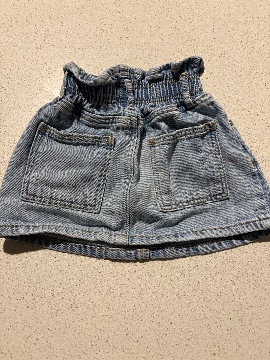 Zara denim skirt size 2-3
