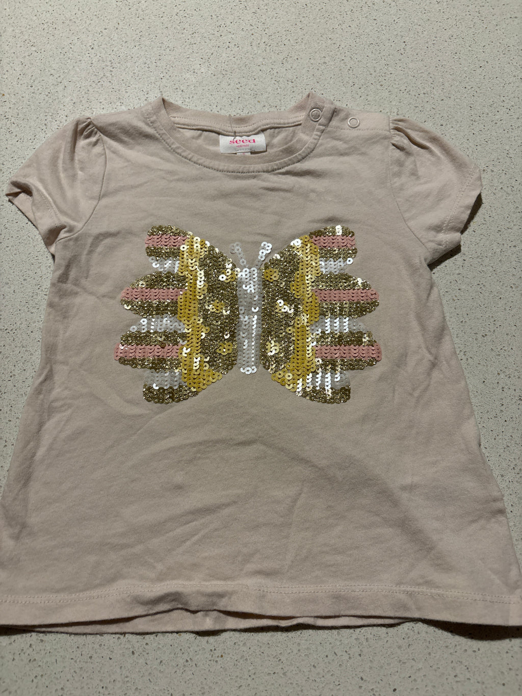 Seed girls short sleeve tee. Size 2