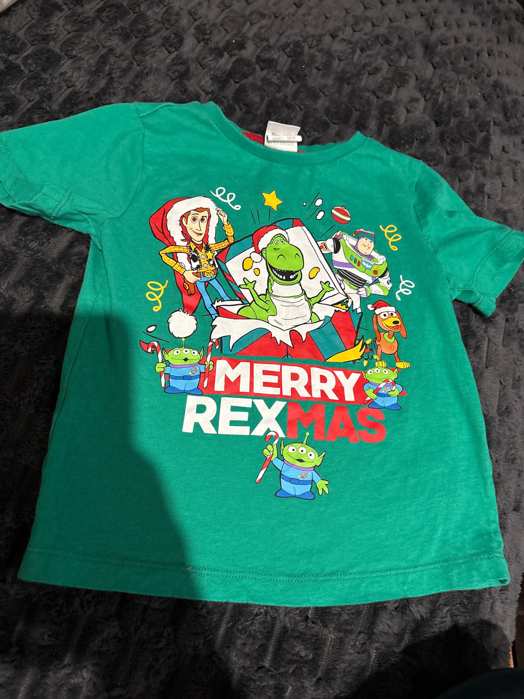 Disney Toy Story Xmas tshirt. Size 4