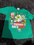 Disney Toy Story Xmas tshirt. Size 4