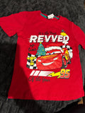 Disney Cars Xmas tshirt. Size 5