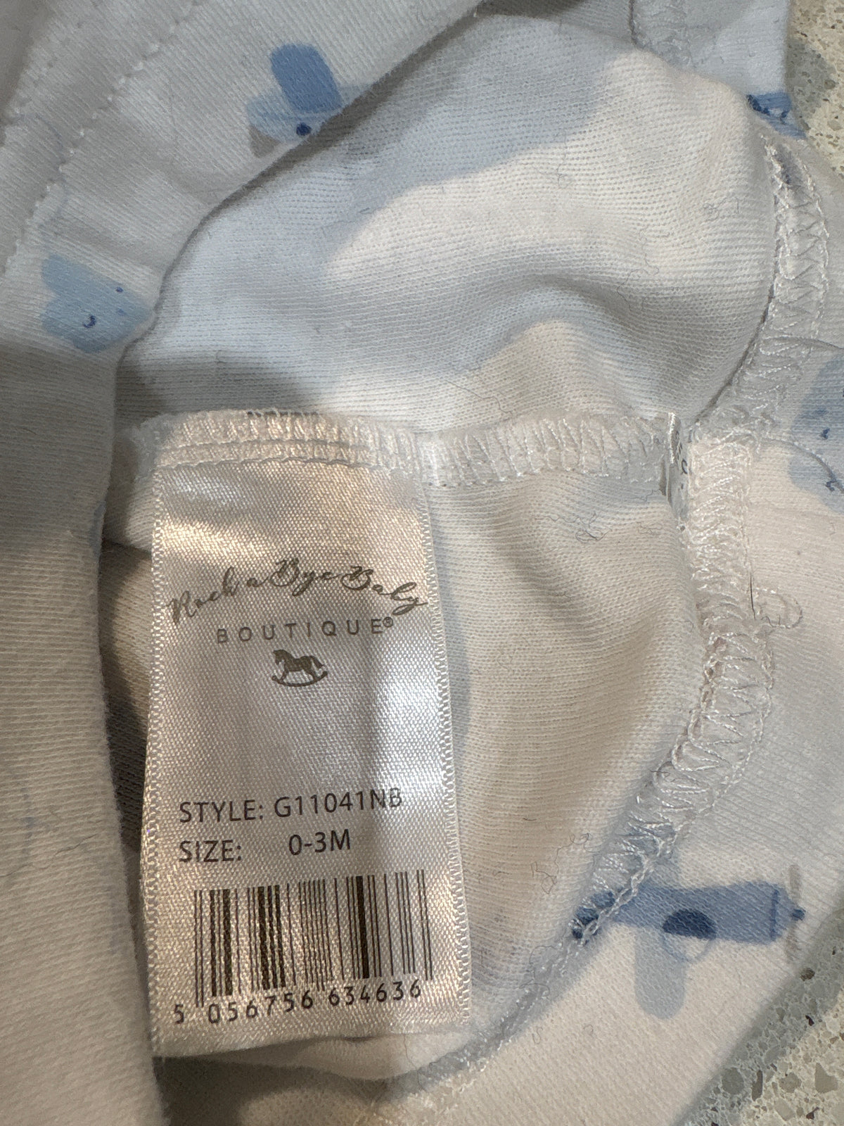 Size 000 Dymples cardigan and Rock a Baby pants 2 piece set